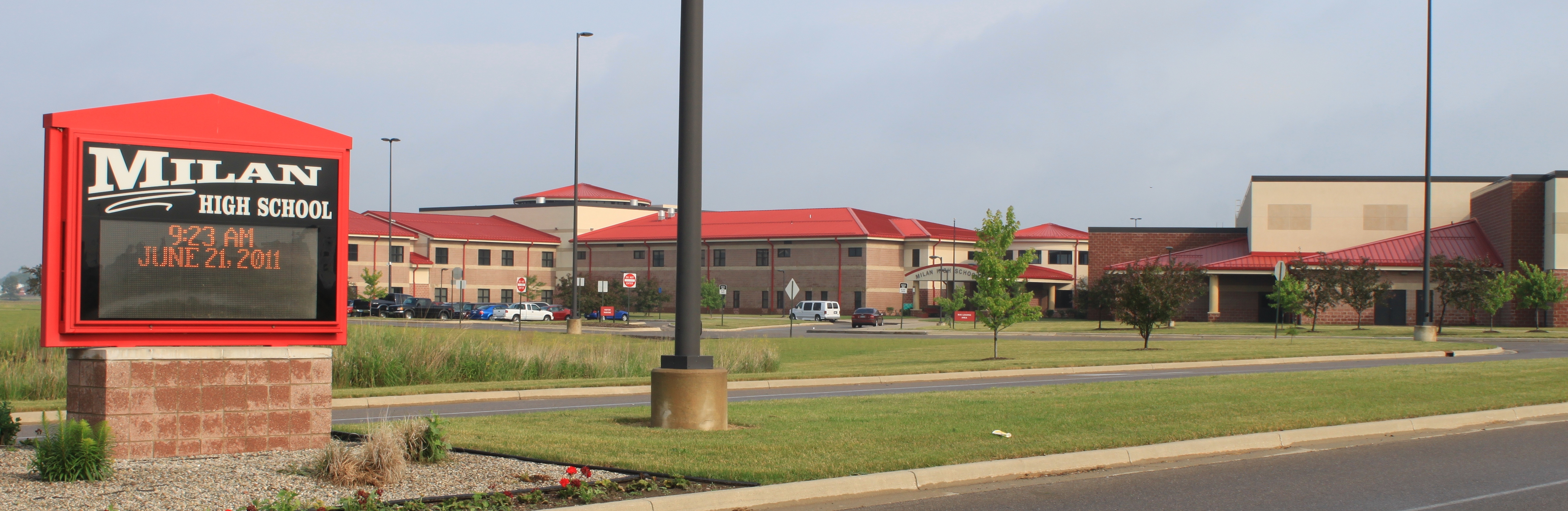 Milan High School in Milan Michigan